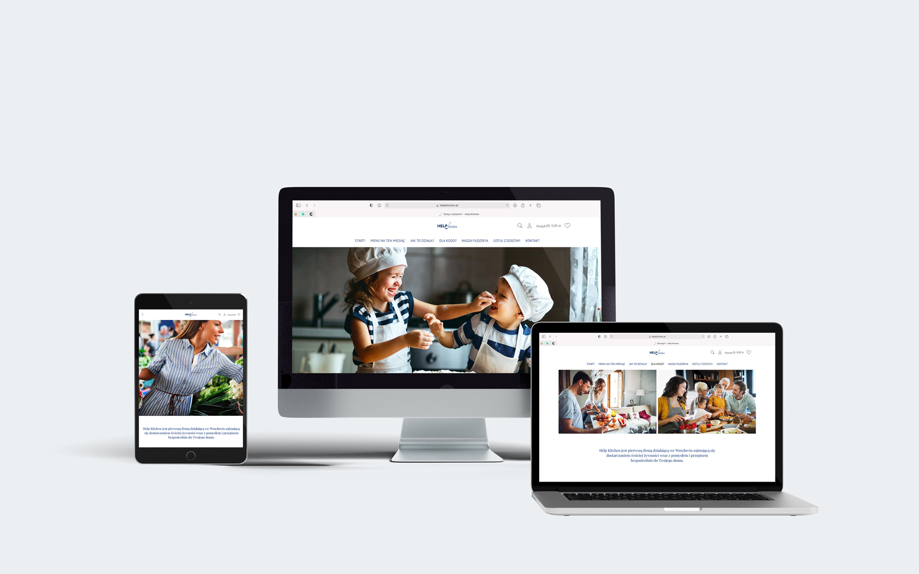 catering company website