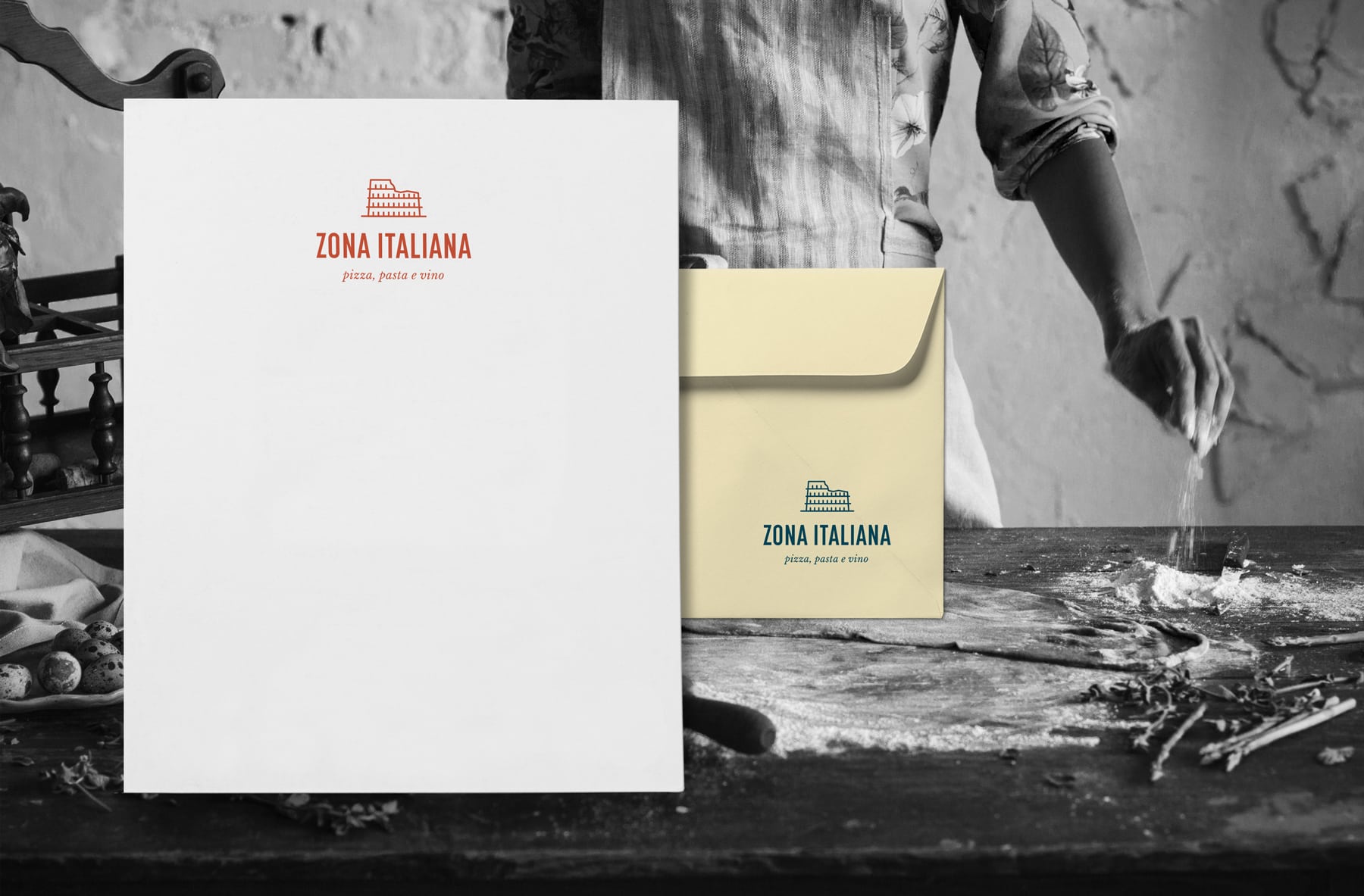 restaurant visual identity