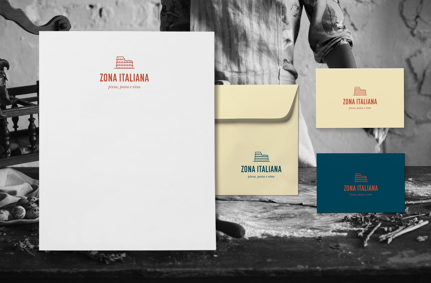restaurant visual identity