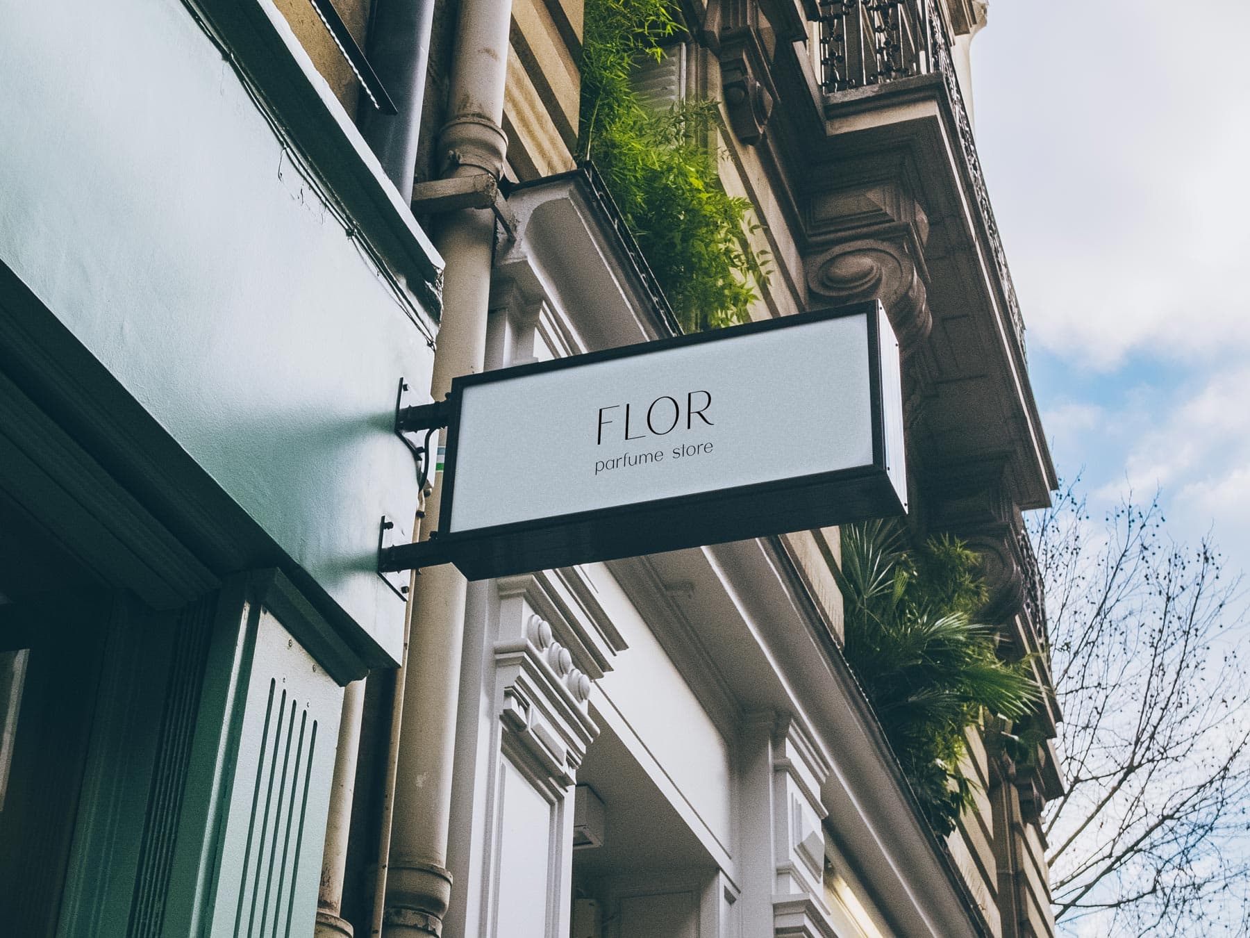parfume store logo design