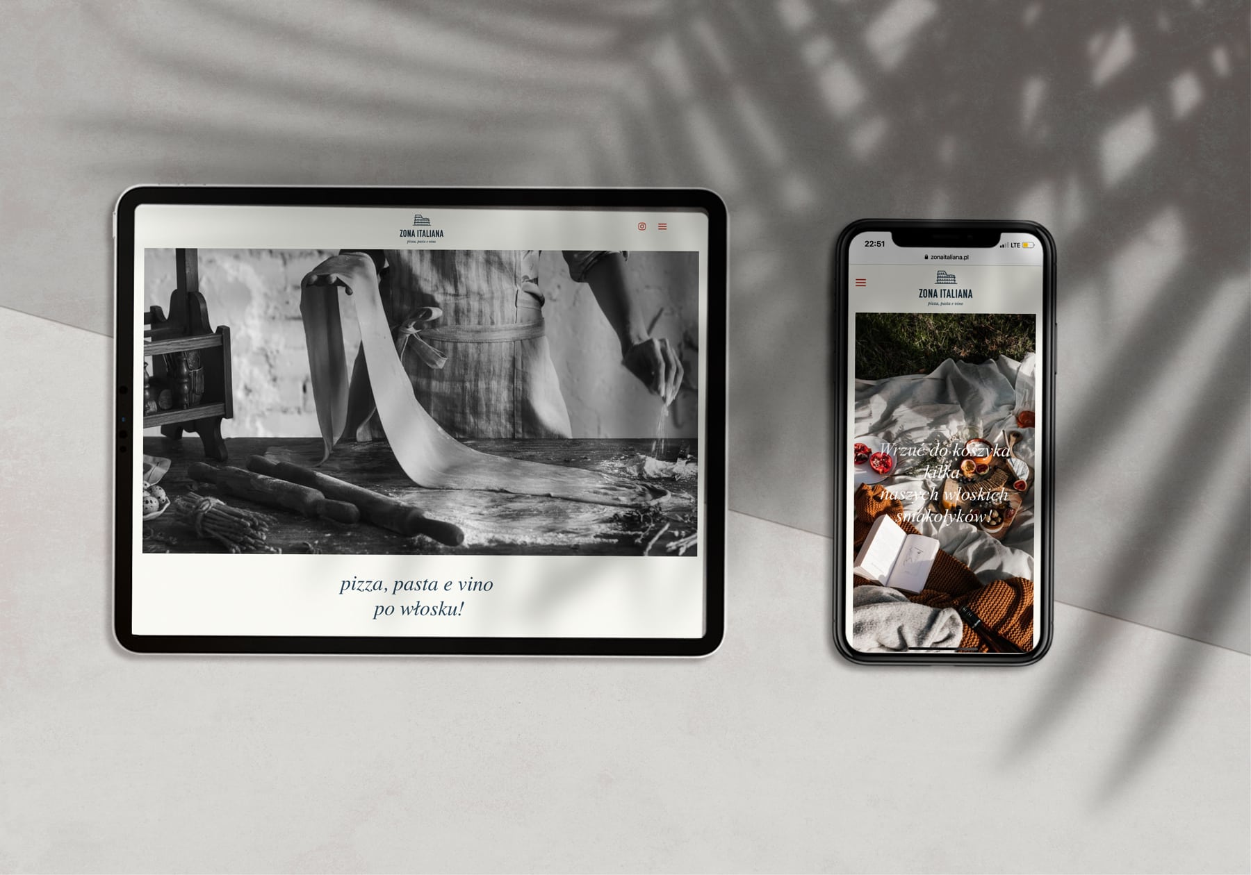 restaurant website design
