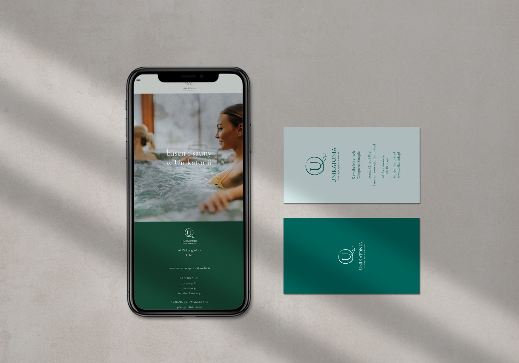 website design for a SPA
